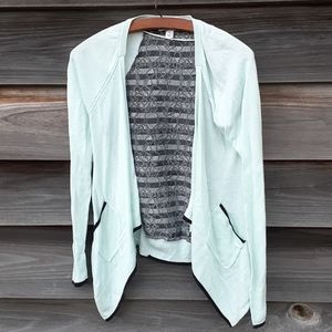 Ellen XS Sea Foam Green Cardigan